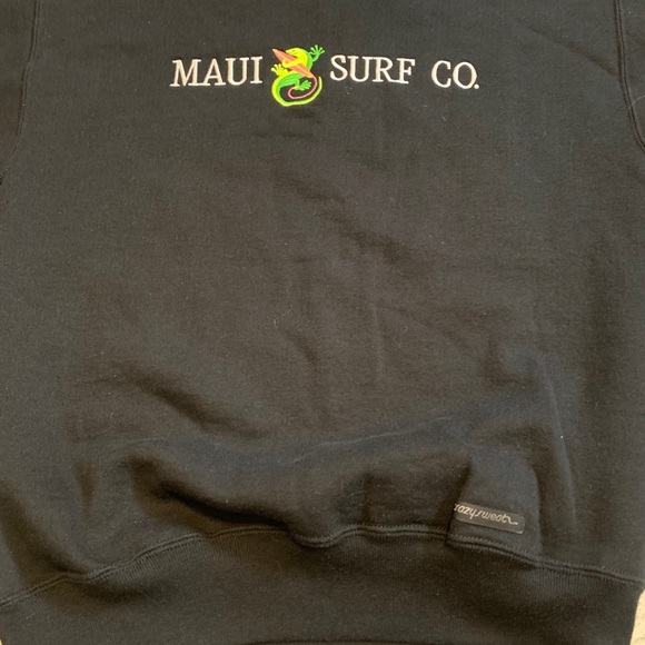 Vintage Maui Surf Co Embroidered Spellout Crewneck - Picture 2 of 7